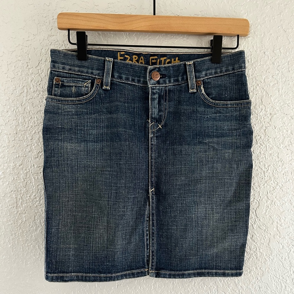 VTG Abercrombie & Fitch | Ezra Fitch Denim Pencil Skirt Size 25